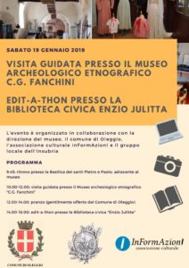 thumbnail of Editathon Oleggio 19 gennaio 2019