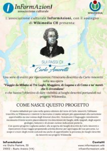 thumbnail of Sui passi di Carlo Amoretti