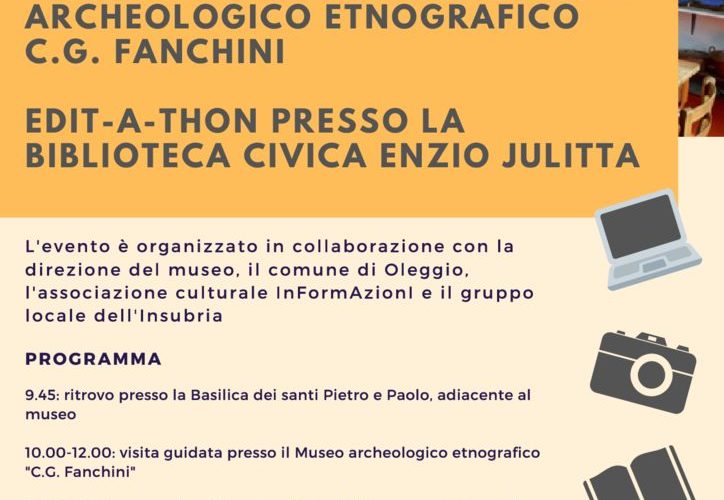 thumbnail of Editathon Oleggio 19 gennaio 2019